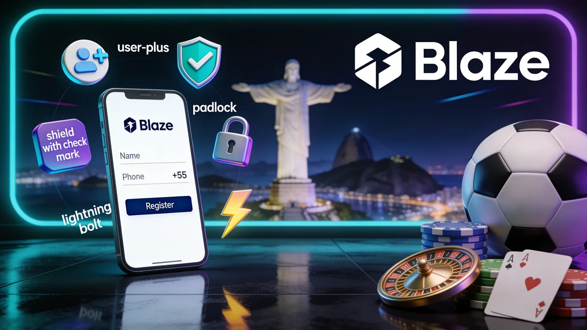 Como Fazer Cadastro e Login na Blaze?: guia de blaze para jogadores no Brasil